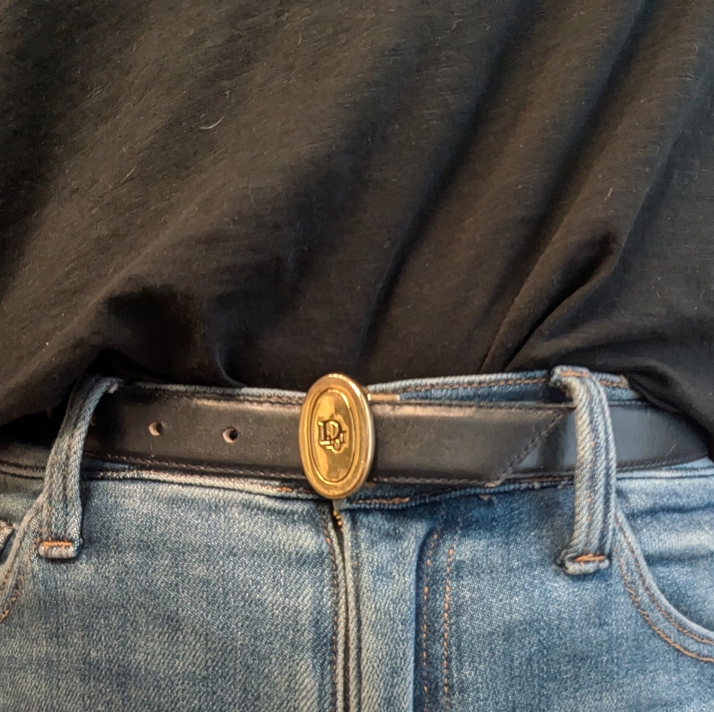 Vintage DIOR Leather Belt